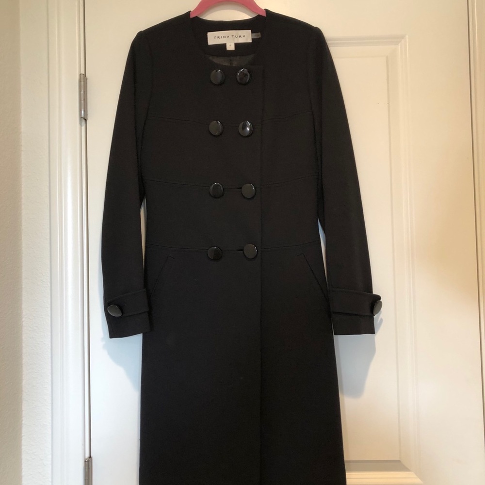 Trina Turk black coat